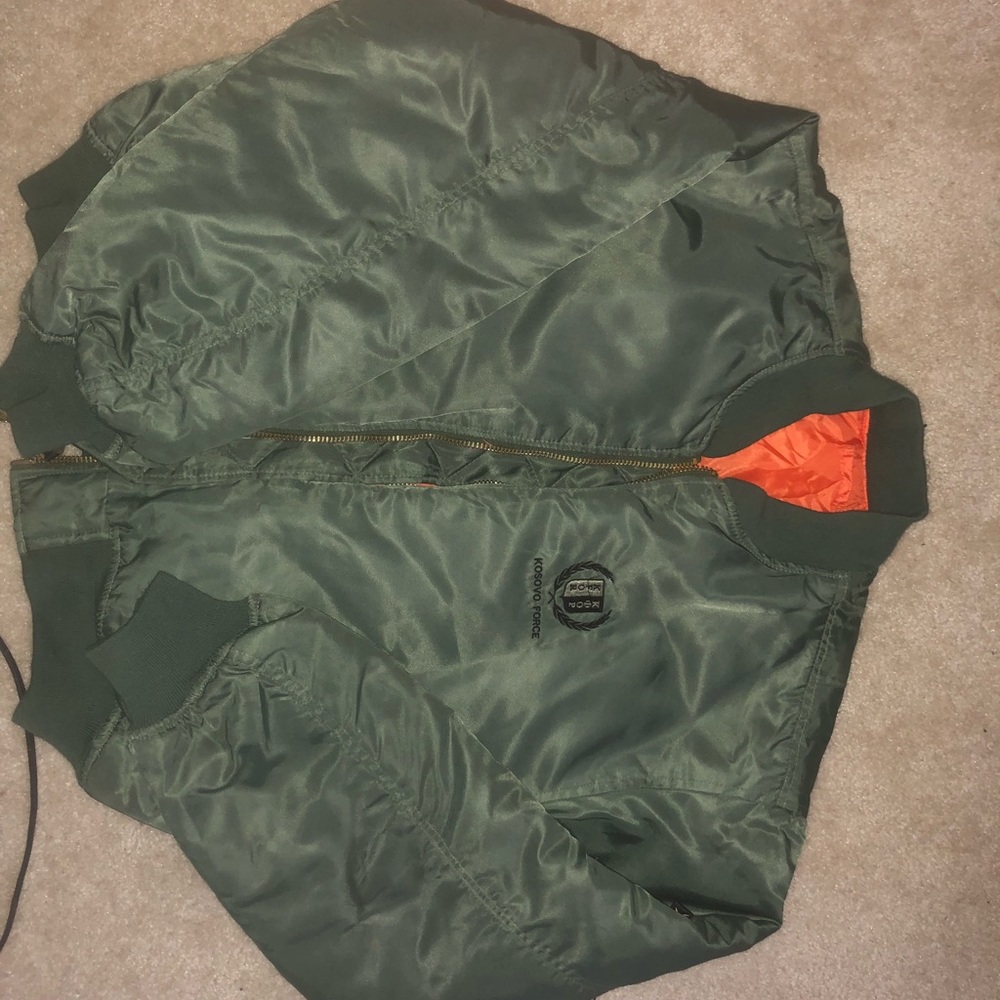 Vintage Russian kosovo forces bomber jacket
